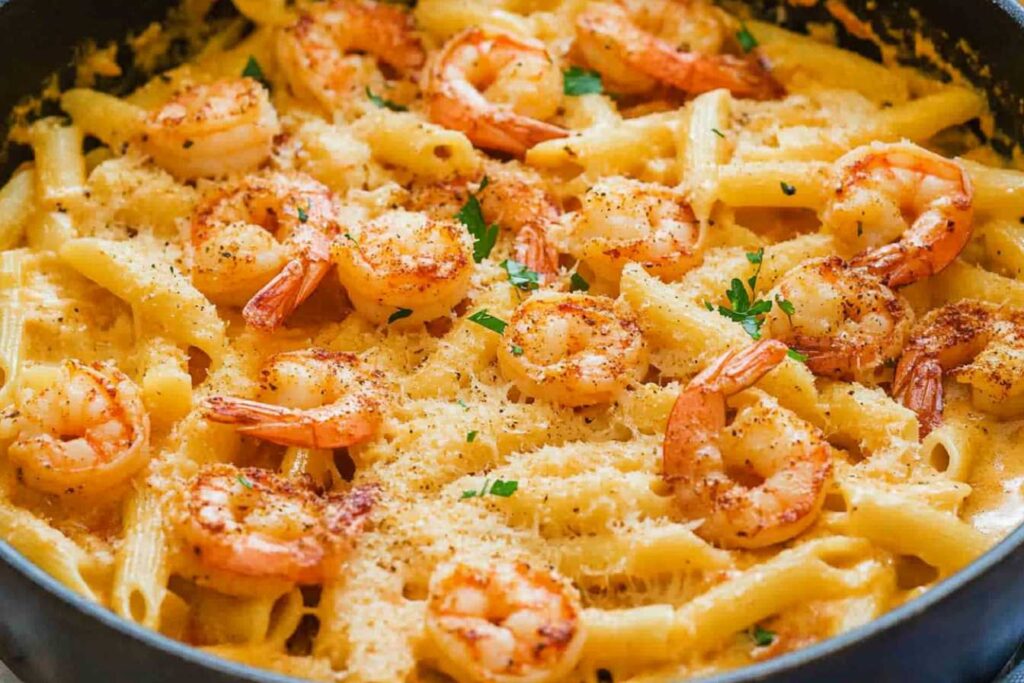 image of cajun Shrimp pasta