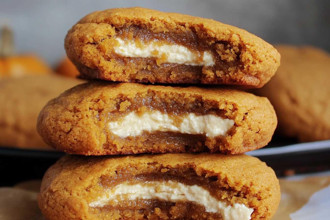 Image of Pumpkin Cheesecake Cookies