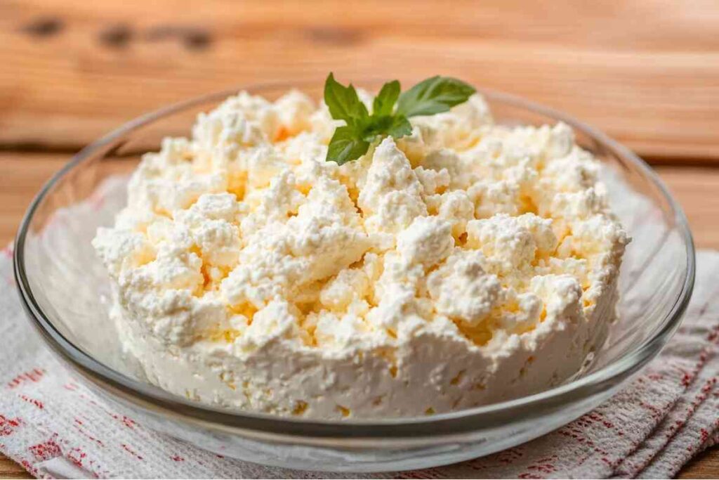 Can Cottage Cheese Be Substituted for Ricotta on Pizza? - Image of cottage cheese in a bowl